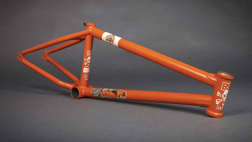 COMPETITION ORANGE' GRIME FRAME OUT NOW – BSD BMX