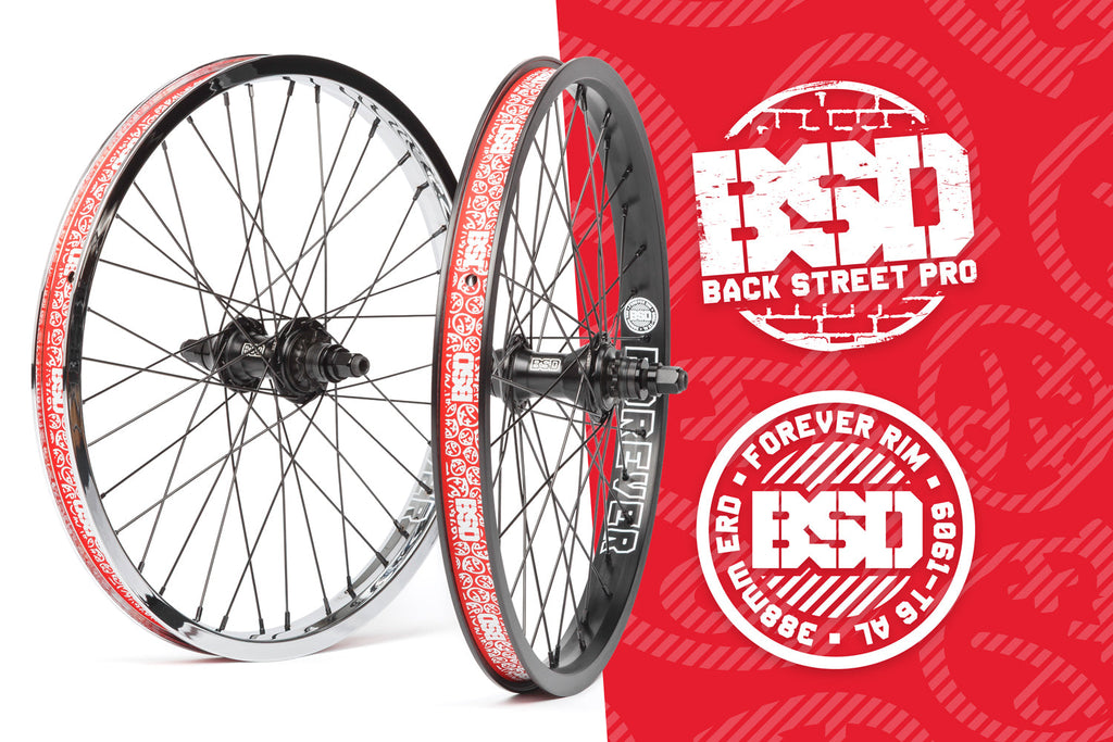 BSD Forever Back Street Pro Wheel – Cassette Rear Wheel - BSD BMX