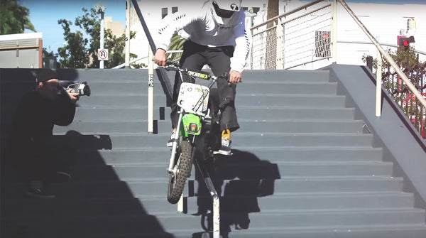 DIRT BIKES N' HANDRAILS? DENIM WITH A WORLD FIRST!