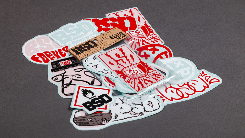 BSD STICKER PACKS – BSD BMX