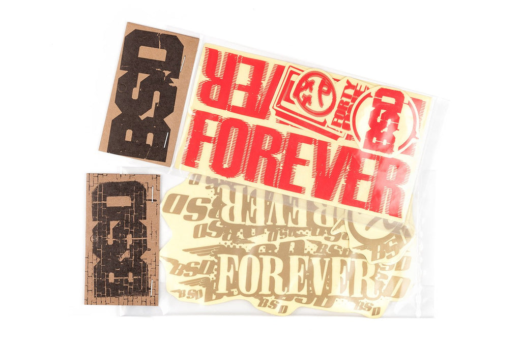 BSD BMX - Forever Frame Sticker Pack